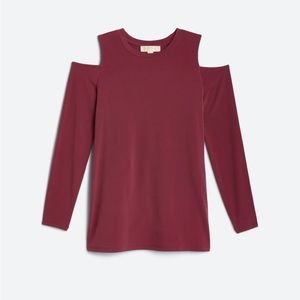 💟Host pick‼️💟 MICHAEL Michael Kors cold shoulder knit top NWT size M